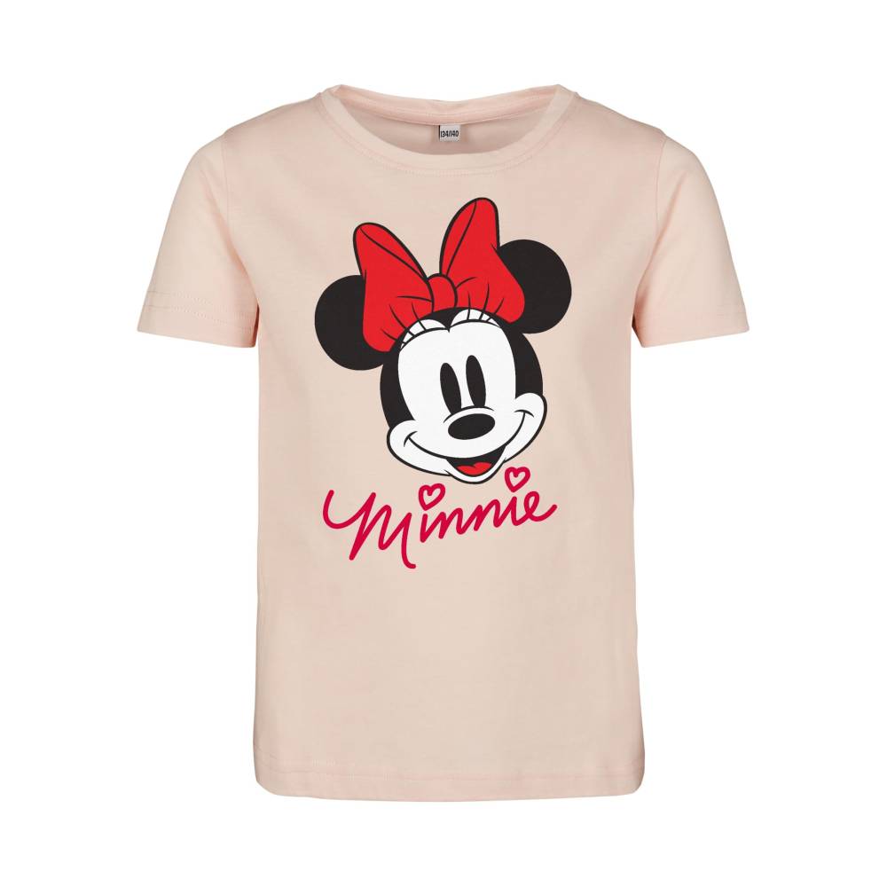 Mister Tee Mickey Mouse - Minnie Mouse Tshirt Enfant - Rose